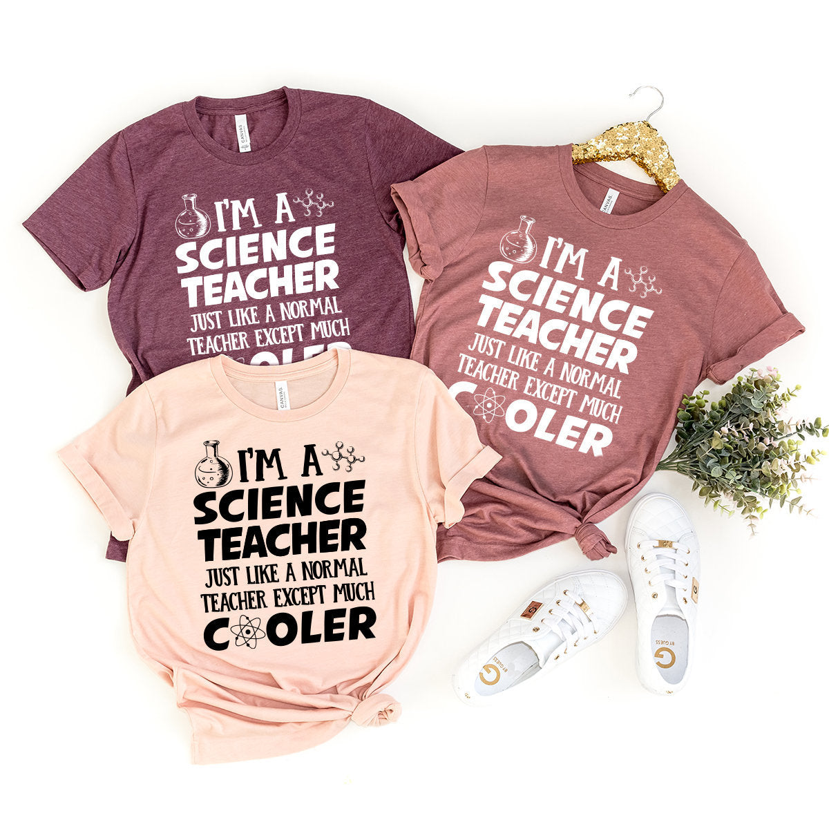 Cool Science Teachers Shirt, Teacher T-Shirt, Gift For I Am product image 1