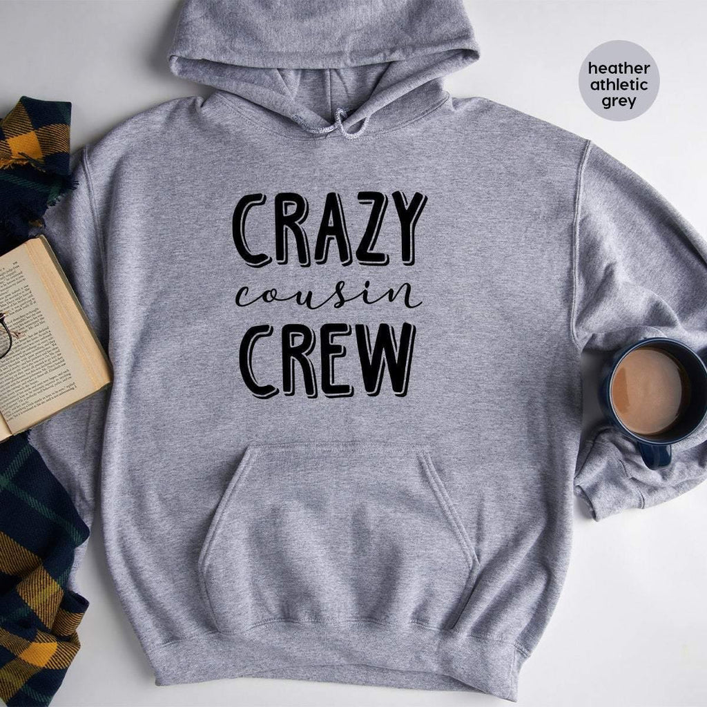 Crazy Cousin Crew Hoodie, Family Hoodies, Christmas Gift product image 2