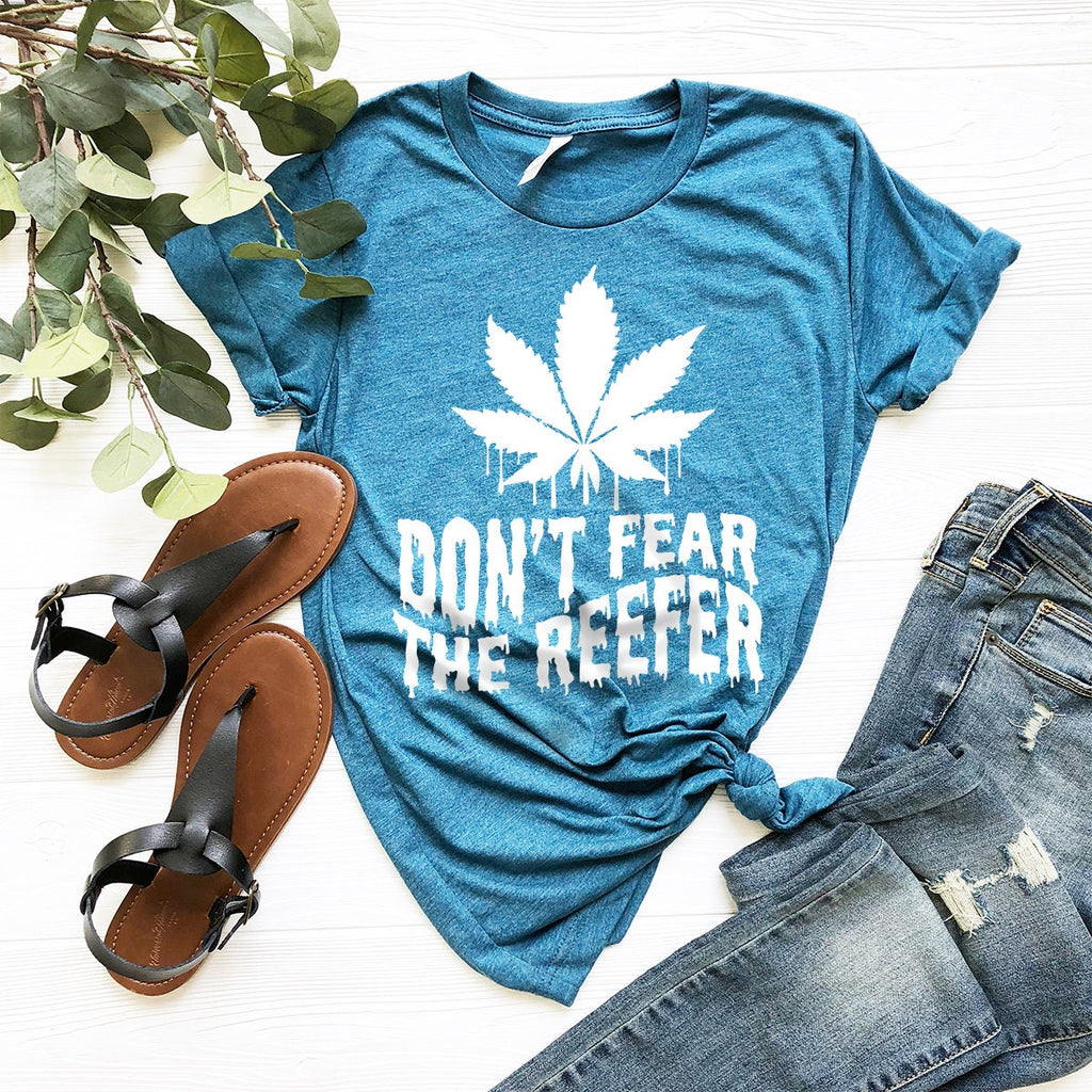 Weed T-Shirt, Cannabis Shirt, Don't Fear The Reefer product image 3