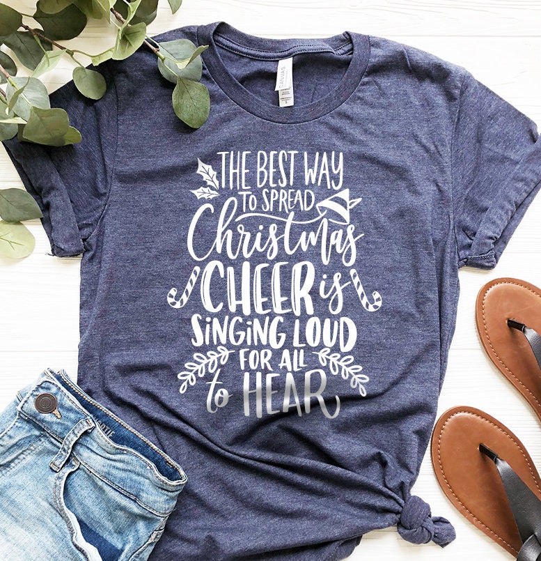 Christmas Cheer Shirts, T-Shirt, Funny Tee, Family Shirt product image 4