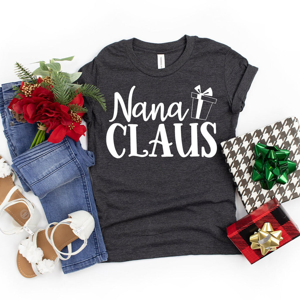 Nana Claus Tee, Gift Shirt, Grandma Christmas Gigi Winter product image 5