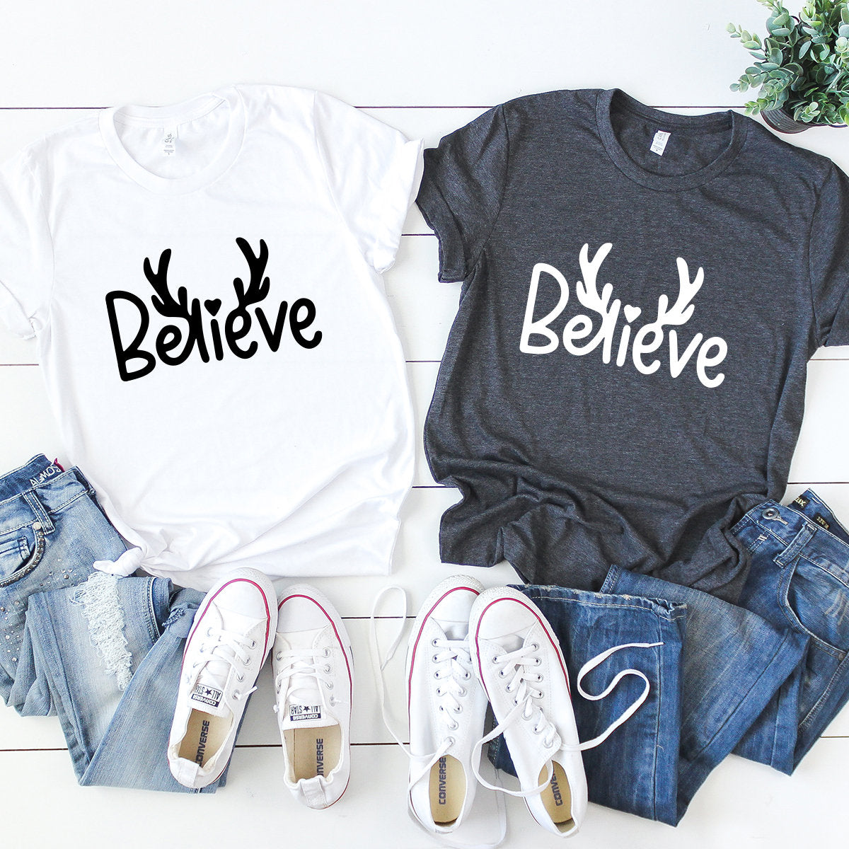 Believe Christmas Shirts, T-Shirt, Merry Shirt , Gift For product image 3