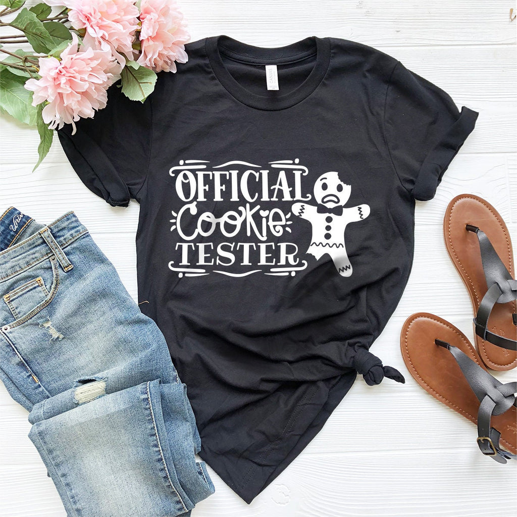 Christmas T Shirt, Offical Cookie Tester Shirts, Funny product image 3