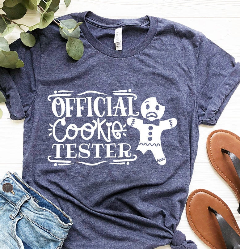 Christmas T Shirt, Offical Cookie Tester Shirts, Funny product image 2