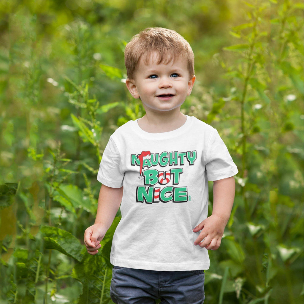 Naughty Nice Youth, Cute Christmas Shirt, Holiday Toddler product image 2