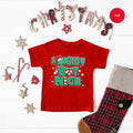 Naughty Nice Shirt, Cute Christmas Holiday Funny product image 1