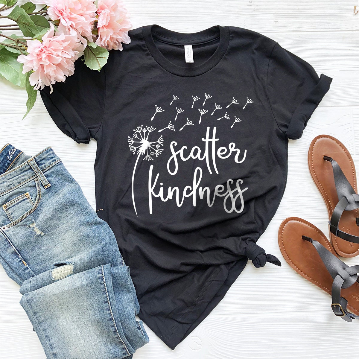 Scatter Kindness Shirt, Be Kind T-Shirt, Matters product image 4