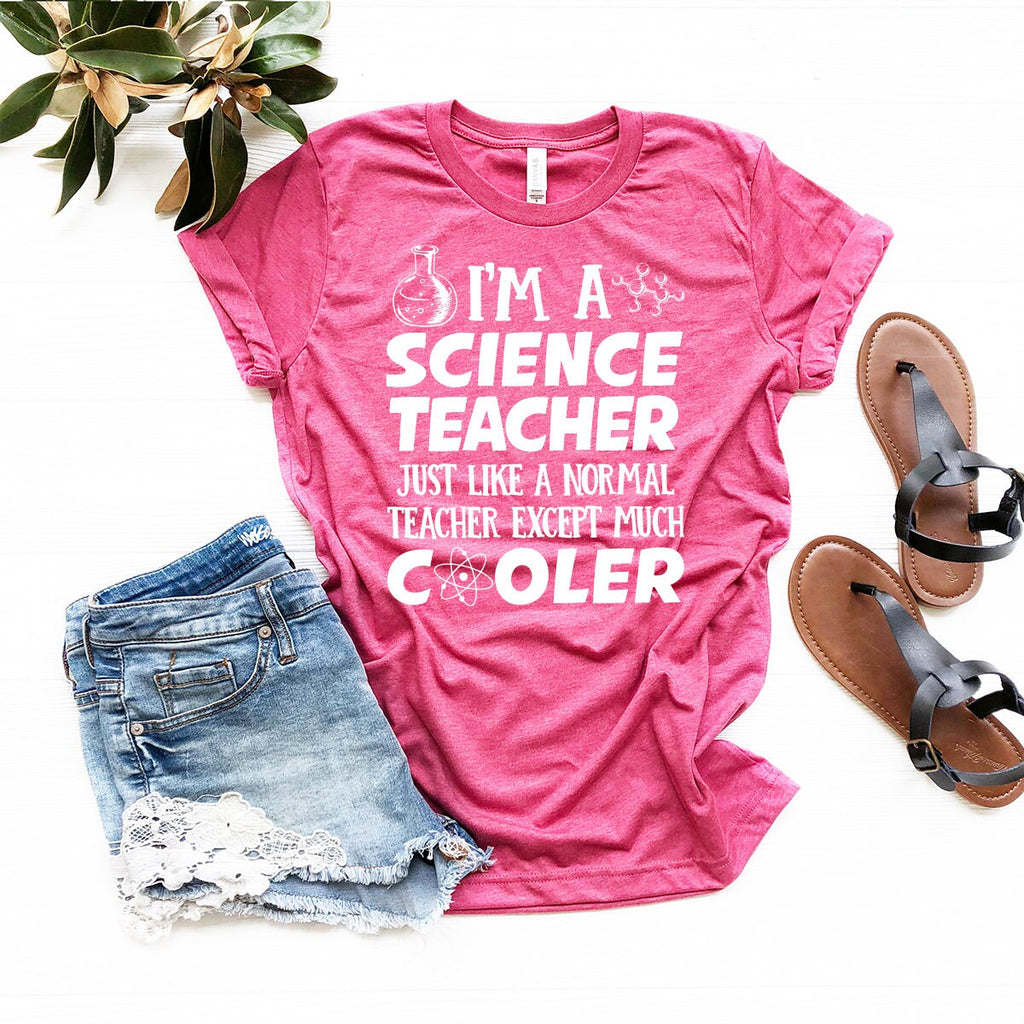 Cool Science Teachers Shirt, Teacher T-Shirt, Gift For I Am product image 4