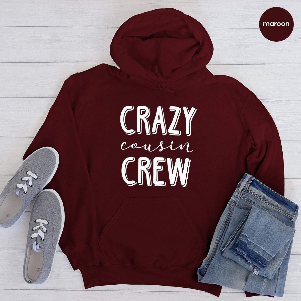 Crazy Cousin Crew Hoodie, Family Hoodies, Christmas Gift product image 4