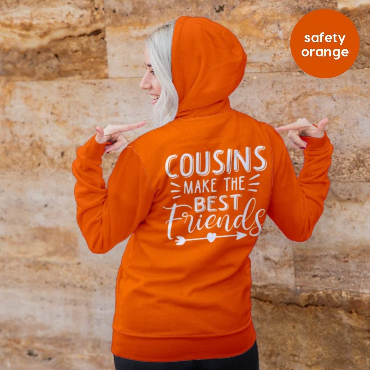 Crazy Cousin Crew Hoodie, Squad Gift For Family Hoodies product image 3