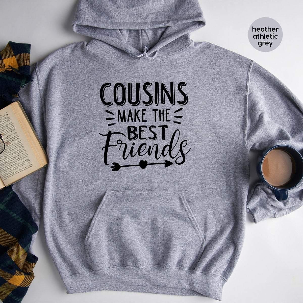 Crazy Cousin Crew Hoodie, Squad Gift For Family Hoodies product image 4