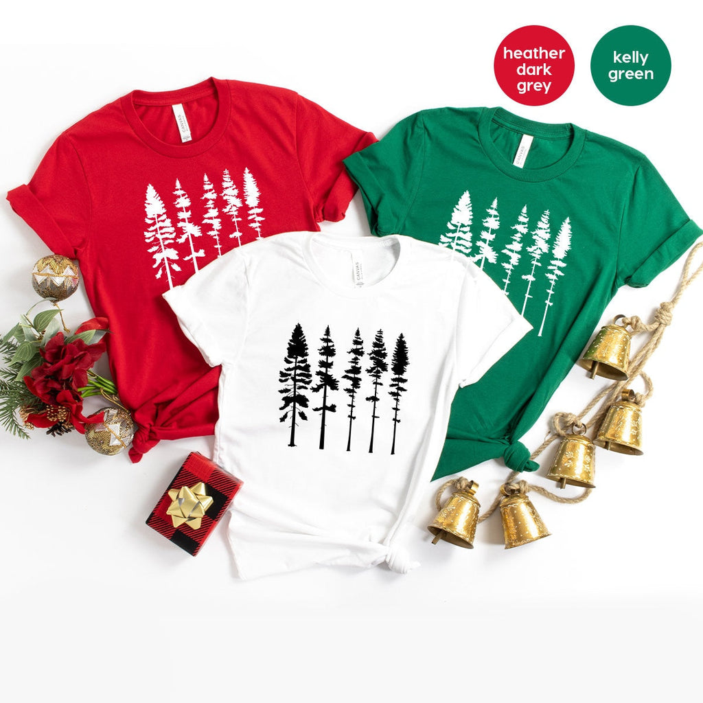 Pine Tree Shirt, T Camping Hiking Adventure Shirts, Nature product image 5