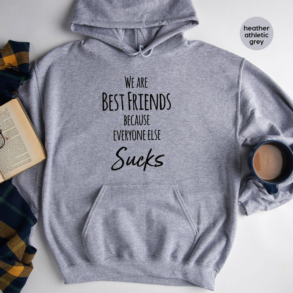 Custom Best Friend Hoodie, We Are Friends Bestie Matching product image 4