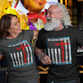 Proud American Shirt, Flag With Cross One Nation Under God product image 1
