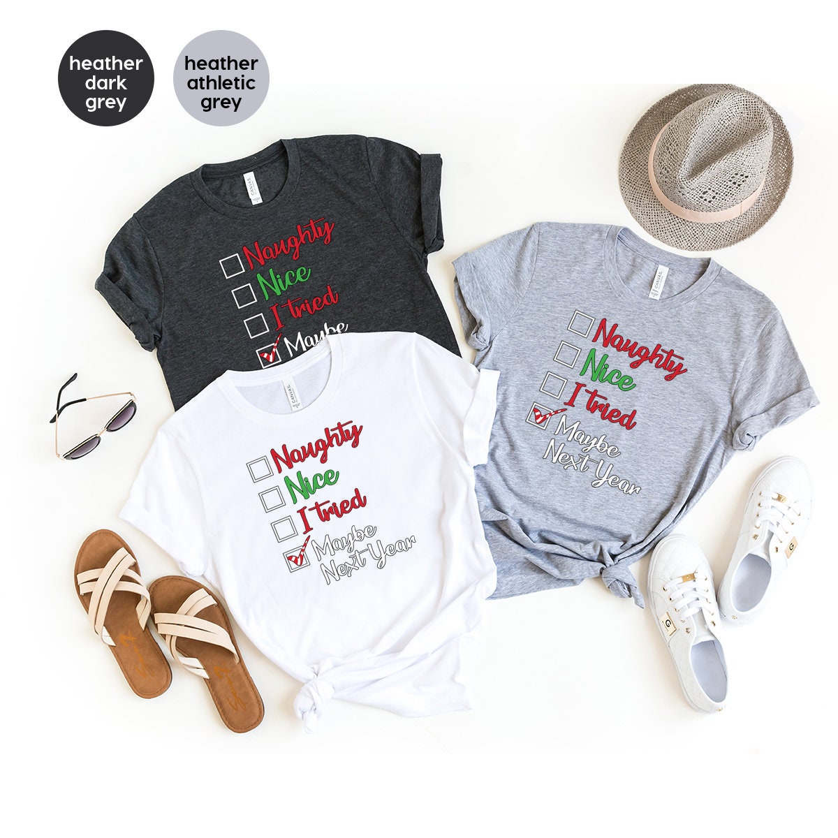 Maybe Next Year Shirt, Christmas 2023 Funny product image 1