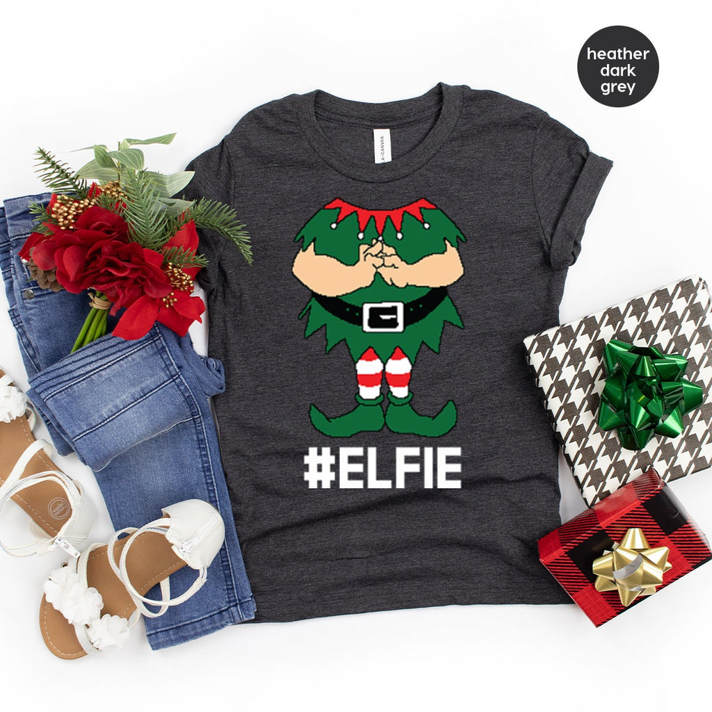 Christmas Shirt, Elf Funny Shirts, Elfie Xmas Party 2022 product image 3