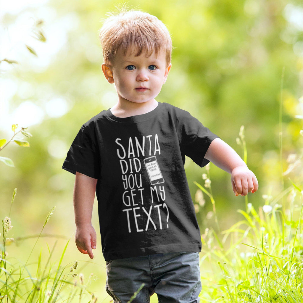 Christmas Toddler, Funny Tee, Santa Youth, T Shirt, Did You product image 2