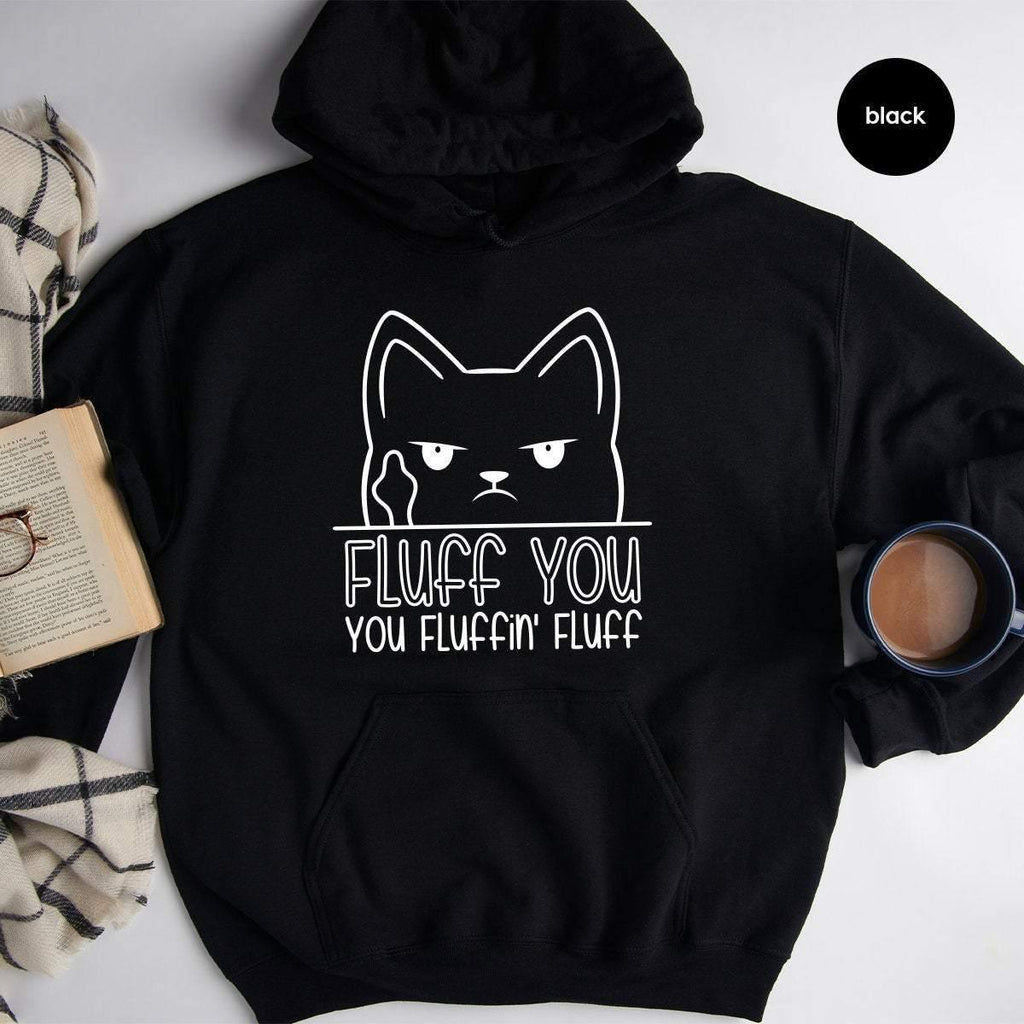 Funny Women Hoodies, Cat Hoodie, Saying Sarcastic Humorous product image 2
