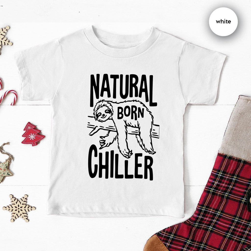 Sloth Lover Youth, Funny Natural Born Chiller, Animal Chill product image 4