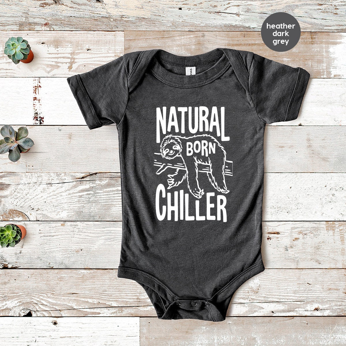 Sloth Lover Youth, Funny Natural Born Chiller, Animal Chill product image 5