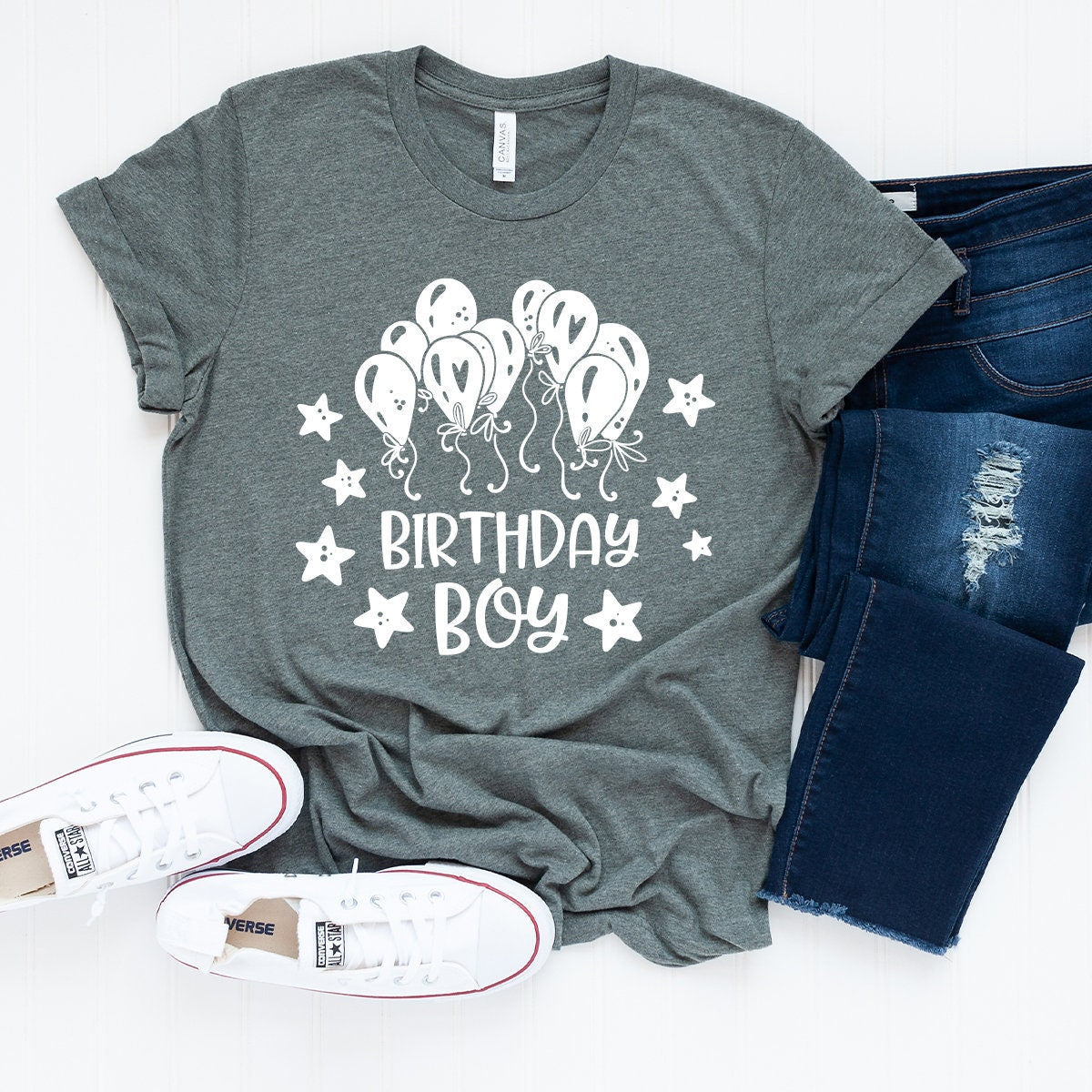 Boy Birthday T Shirt, For B-Day Toddler Tee, Kids Funny product image 2
