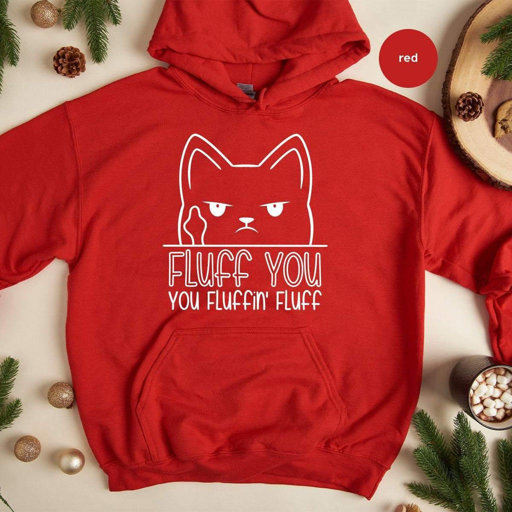 Funny Women Hoodies, Cat Hoodie, Saying Sarcastic Humorous product image 4