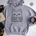 Funny Women Hoodies, Cat Hoodie, Saying Sarcastic Humorous product image 1