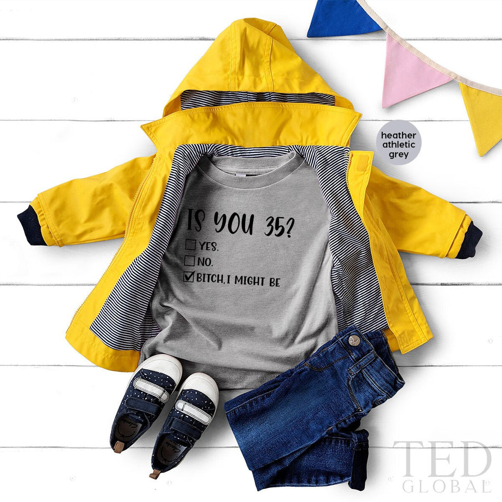 Is You 35 Shirt, 35th Birthday Gift, 35 Year Old Party Tee product image 4