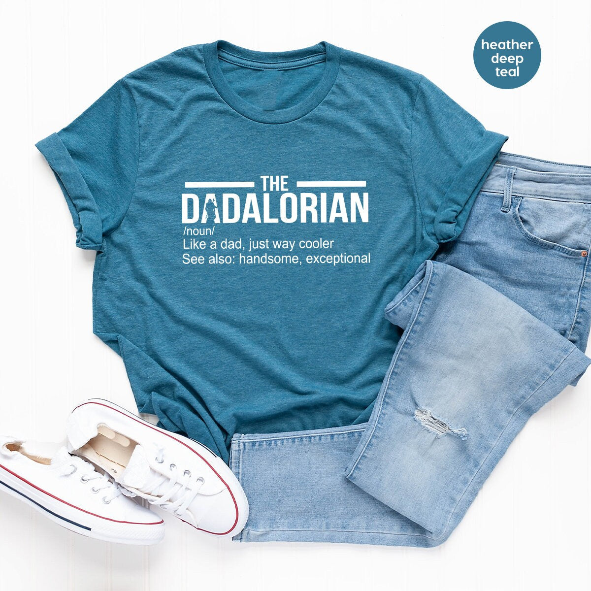 Like A Dad Just Way Cooler Shirt, T Fathers Day Gift For product image 3