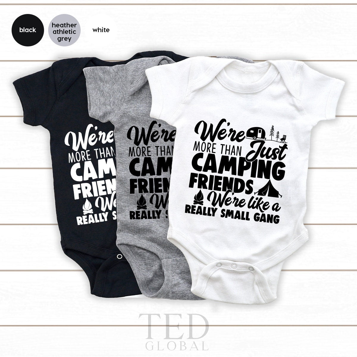 Camping T Shirts, Funny Camp Lovers Gift, We're More Than product image 3