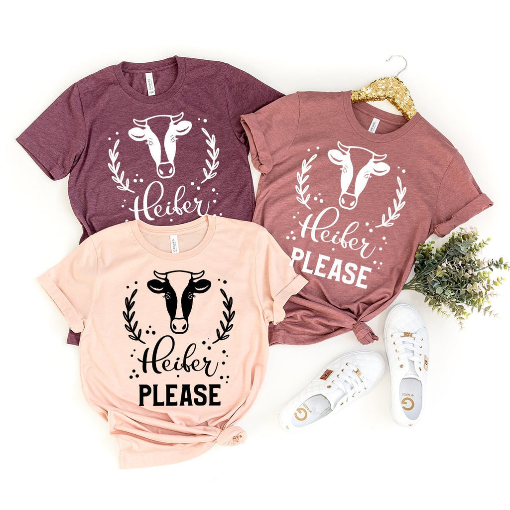 Heifer T-Shirt, Please Shirt, Cow T Country Barn Life Lover product image 1