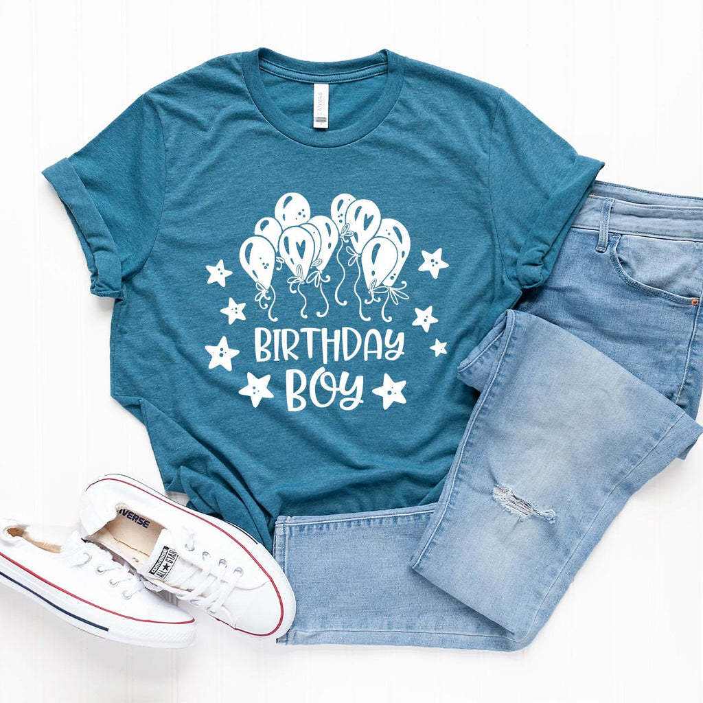 Boy Birthday T Shirt, For B-Day Toddler Tee, Kids Funny product image 3