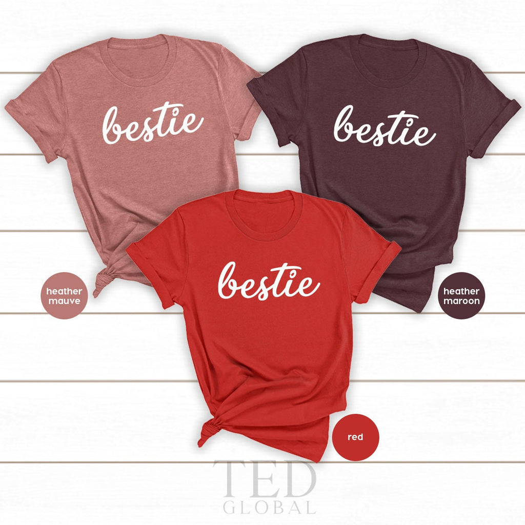 Funny Bestie Shirt, Sister T Matching Besties product image 3