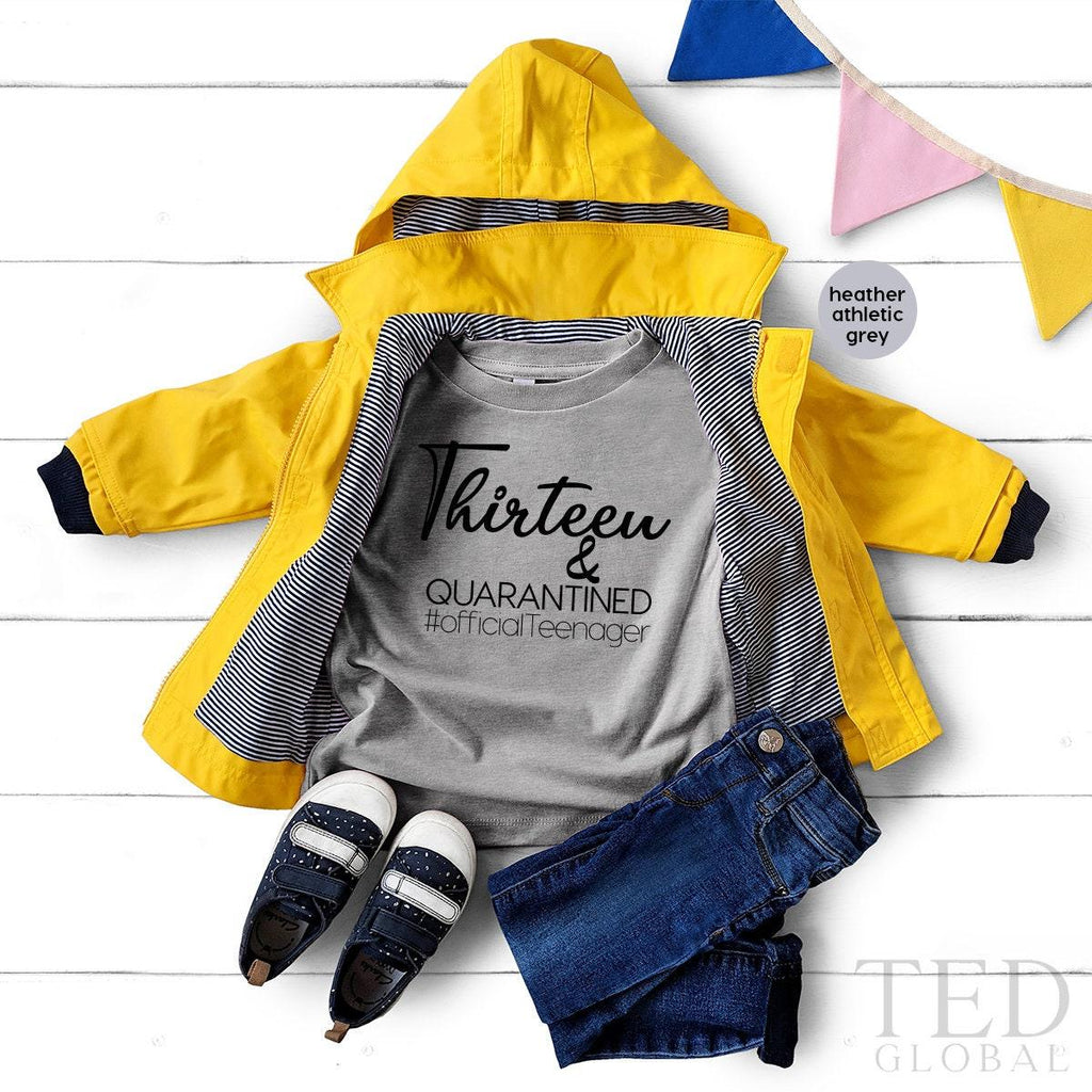 Unique 13th Birthday T-Shirt, Trendy Teen Shirts, Stylish product image 5