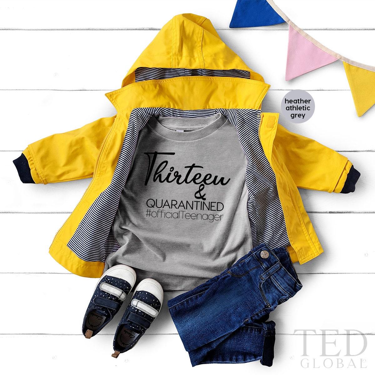 Unique 13th Birthday T-Shirt, Trendy Teen Shirts, Stylish product image 5