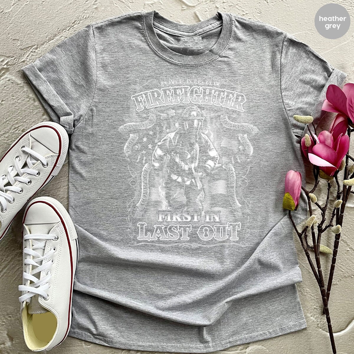 Firefighters Shirt,First In Last Out Shirt,Fireman product image 3