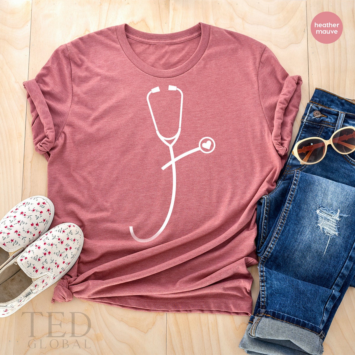 Nurses T Shirt, Life T Nursing School Emergency Nurse product image 3