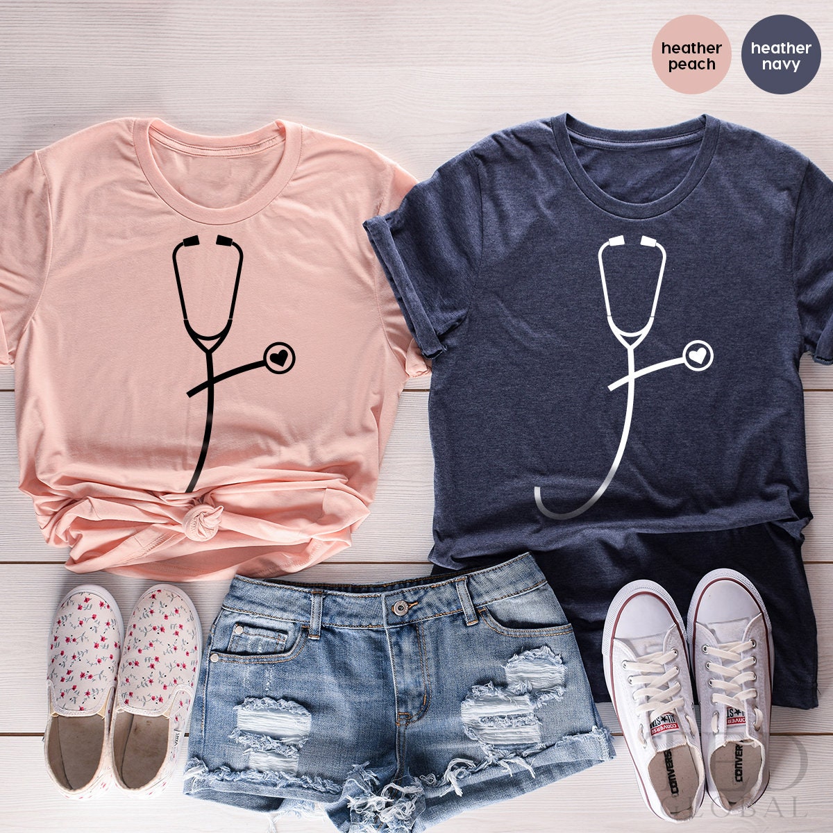 Nurses T Shirt, Life T Nursing School Emergency Nurse product image 4