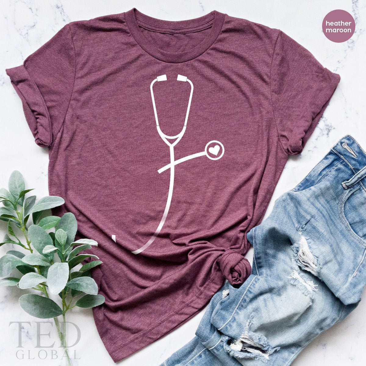 Nurses T Shirt, Life T Nursing School Emergency Nurse product image 5