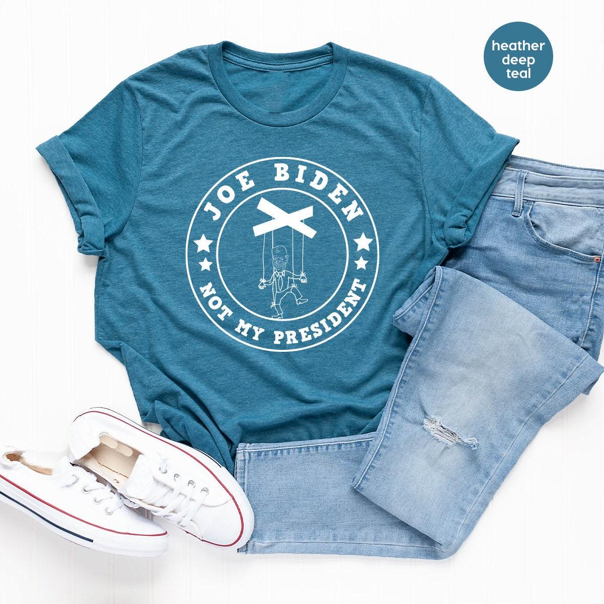 Anti Biden Shirt, Not My President Joe Funny Republican product image 4