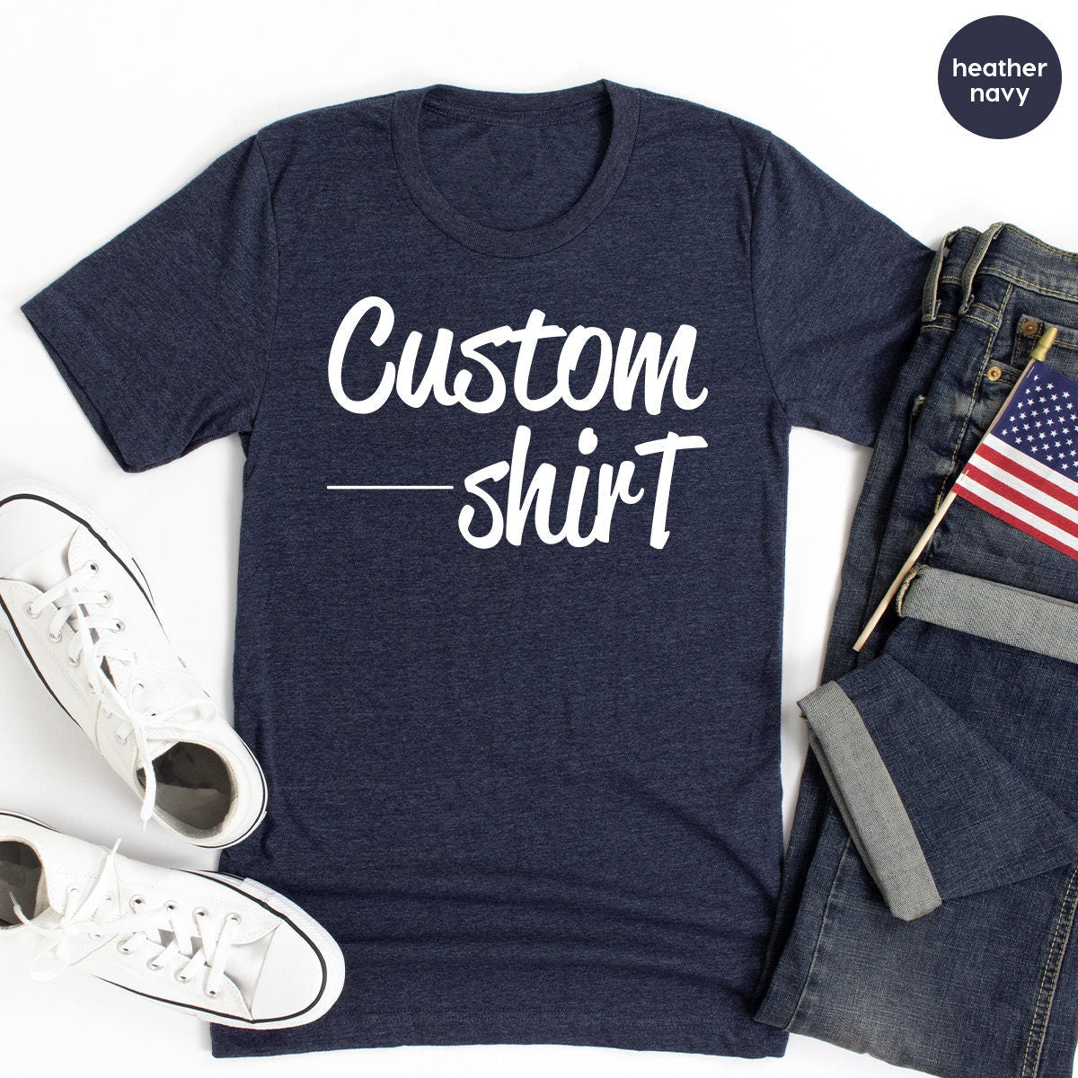 Custom Shirt, Shirts, T-shirt, Personalized T Name Text product image 2