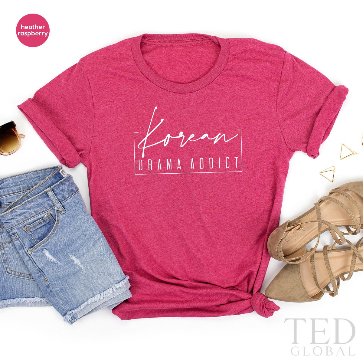 Korean Drama Addict Shirt, K-Drama Lovers Shirt,Korean product image 1