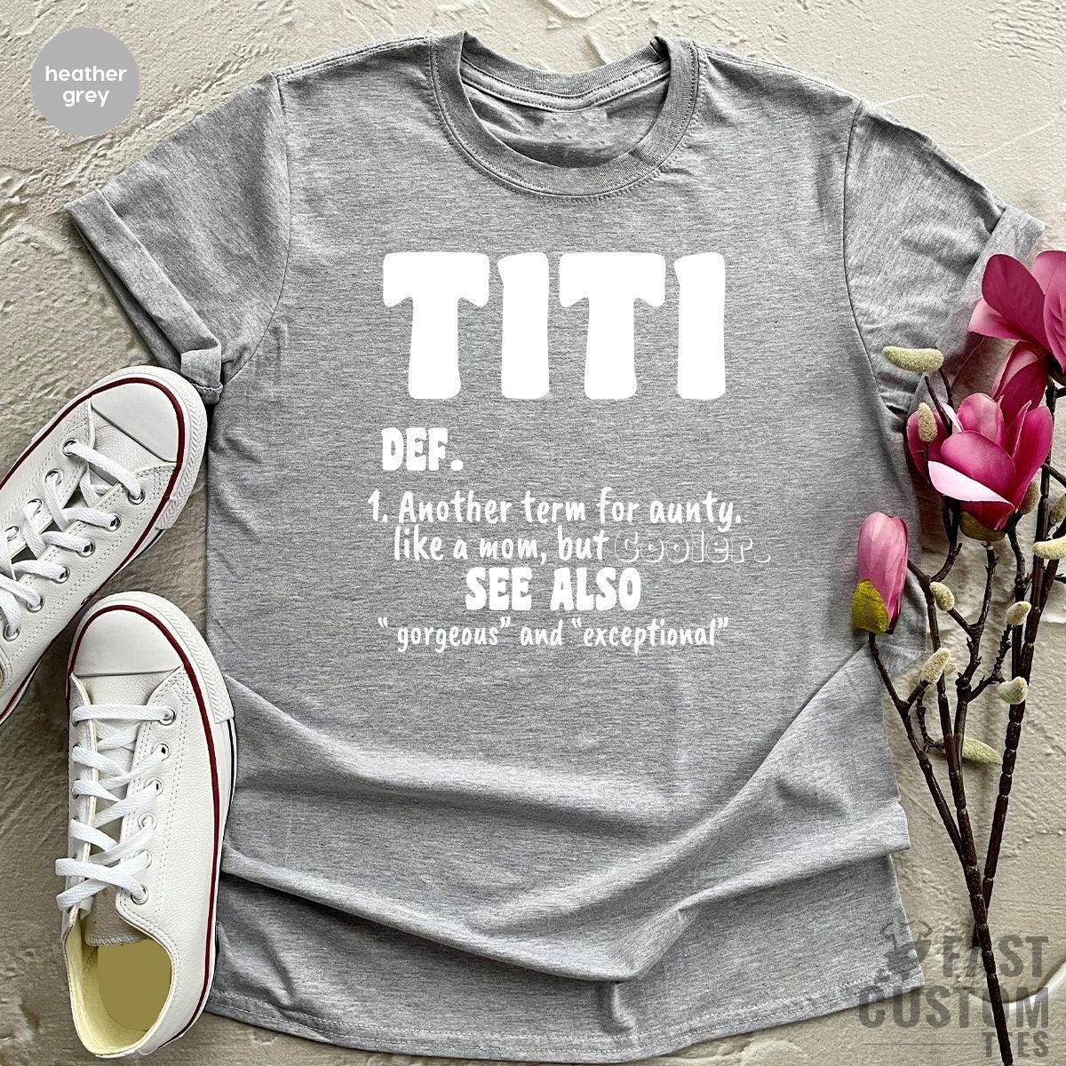 Auntie T Shirt, Titi TShirt, Cool Aunts Aunt Gifts, Gift product image 3