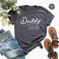 Custom Dad Shirt, Daddy Gift, T TShirt, Father's Day product image 1