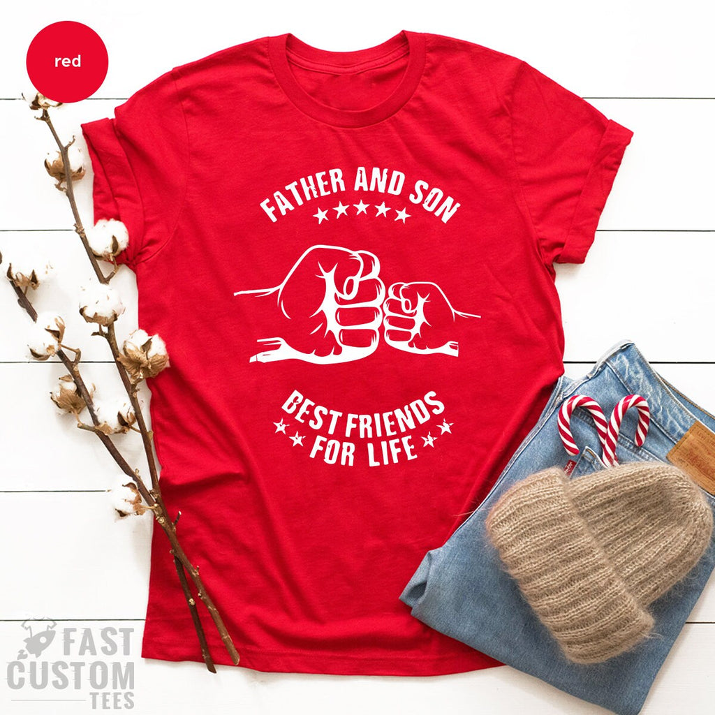 Dad And Son Shirt, Best Father TShirt, Friends For Life product image 2