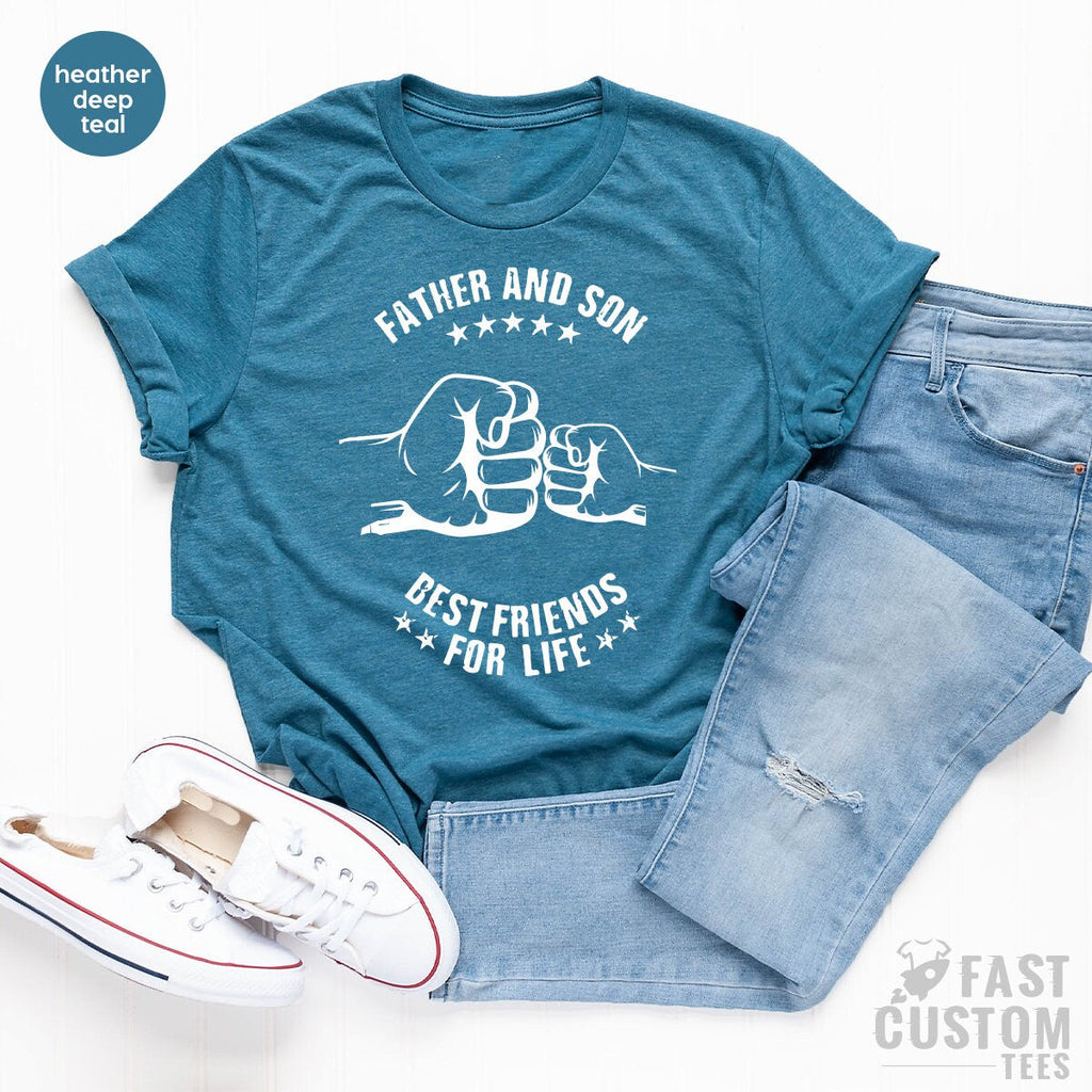 Dad And Son Shirt, Best Father TShirt, Friends For Life product image 5