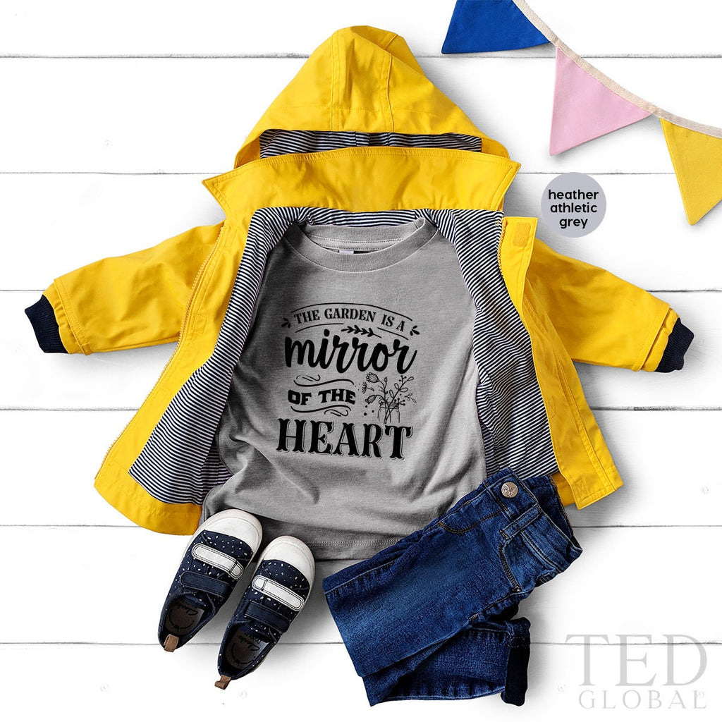 Gardening Quote Shirt, The Garden Is A Mirror Of Heart product image 4