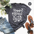 Teacher T Shirt, Happy 100 Days Of School Back To TShirt product image 1