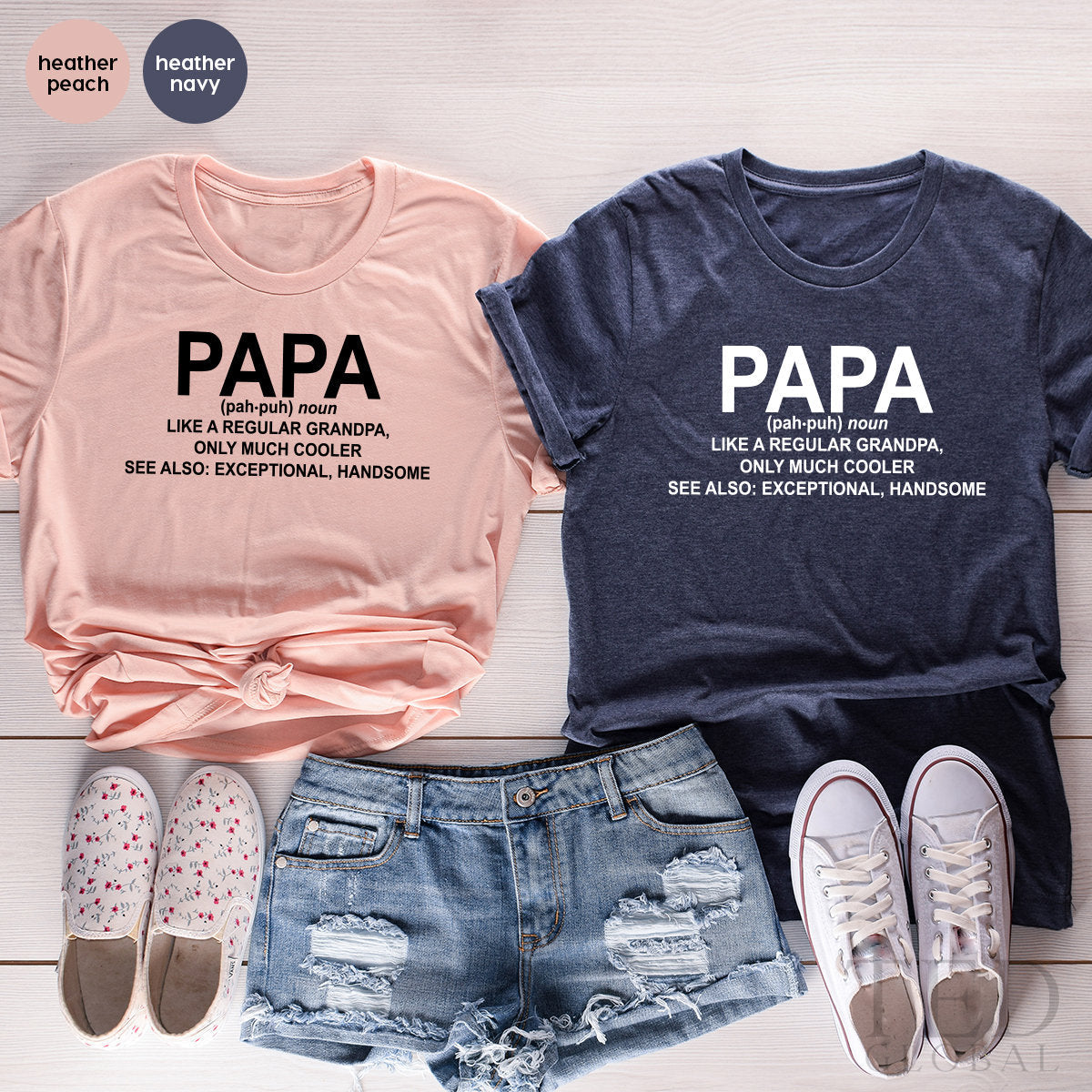Handsome Grandpa Tshirt, Fathers Day Gifts, Cool product image 5