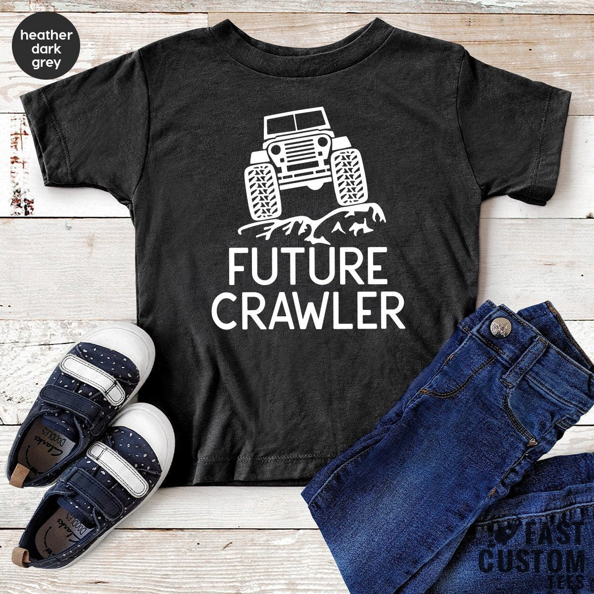 Future Crawler Shirt, Funny Baby Bodysuit, Jeeper Babysuit product image 2